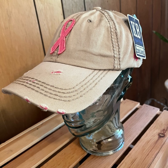 Breast Cancer Awareness Pink Ribbon Cap - Picture 11 of 14